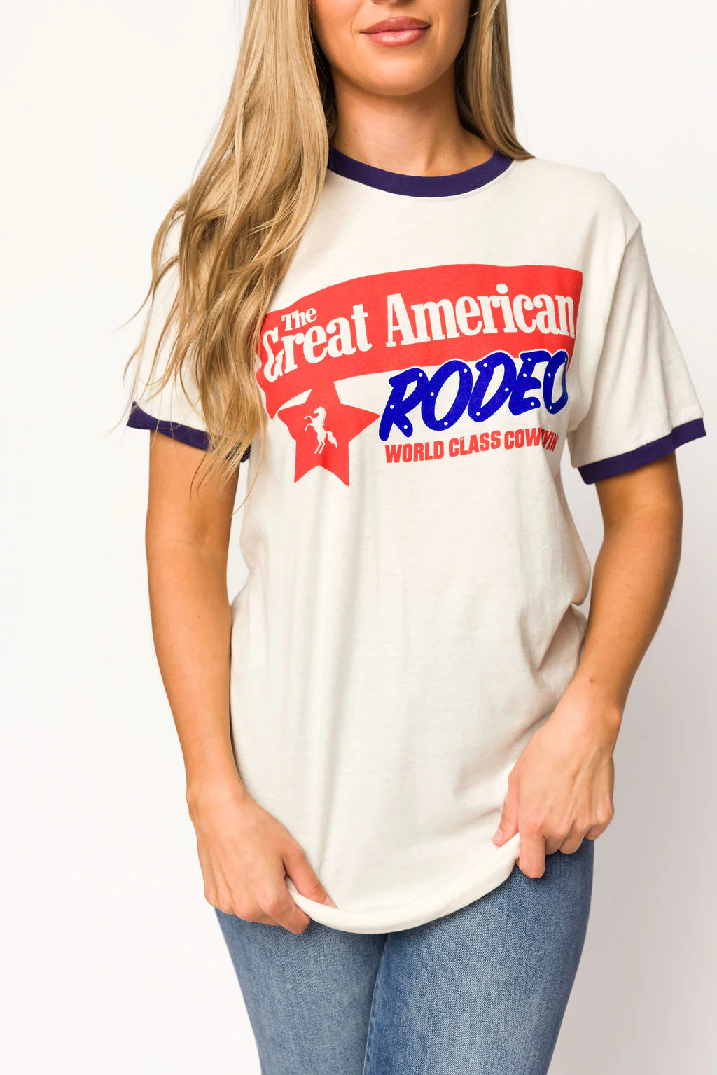 Great American Rodeo Ringer T-Shirt - Iieemm
