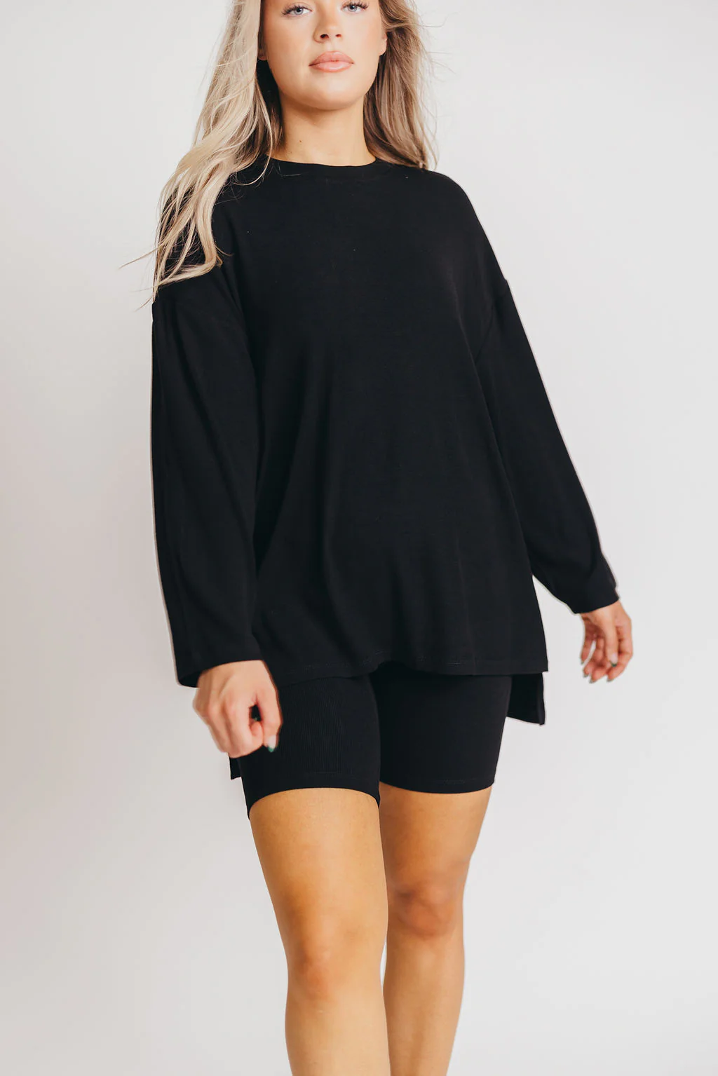 All Weekend Long Set - Long Sleeves - in Black - Iieemm