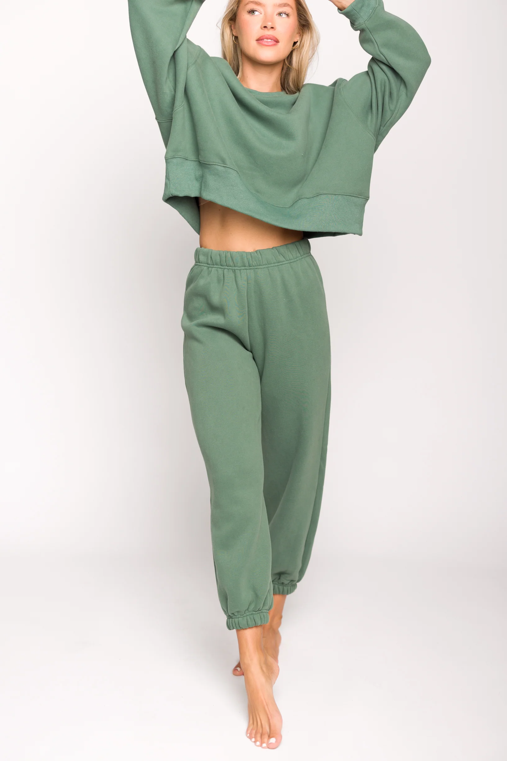 Comfy Cozy Jogger Sweatpants in Pine (Sold Separately) - Iieemm