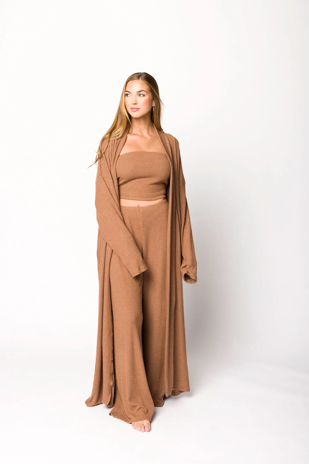 Yacht Club 3 Piece Tube Top Set in Sedona - Iieemm