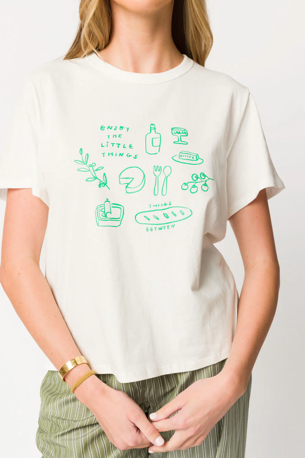 Enjoy the Little Things Shirt in Ivory - Iieemm