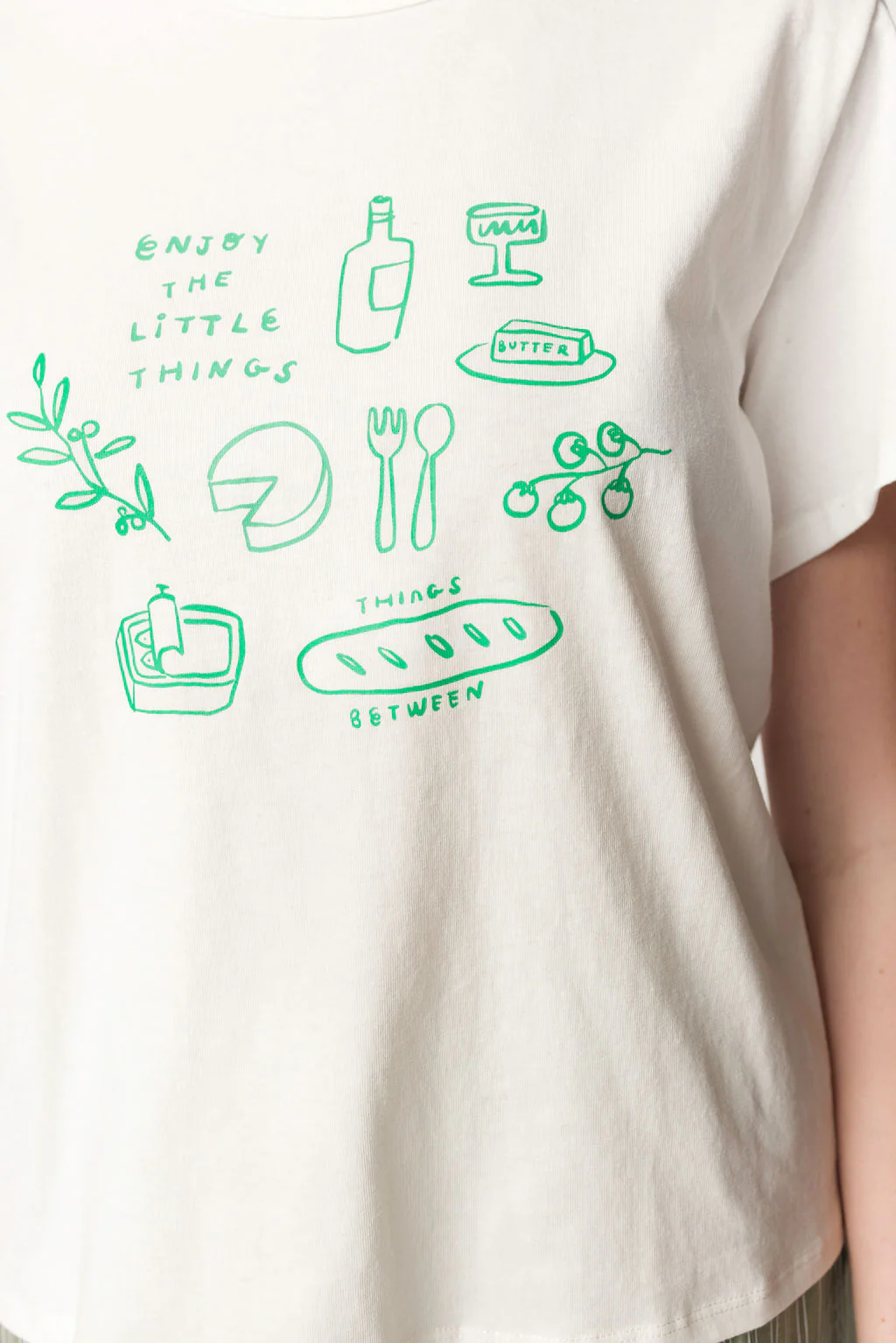 Enjoy the Little Things Shirt in Ivory - Iieemm