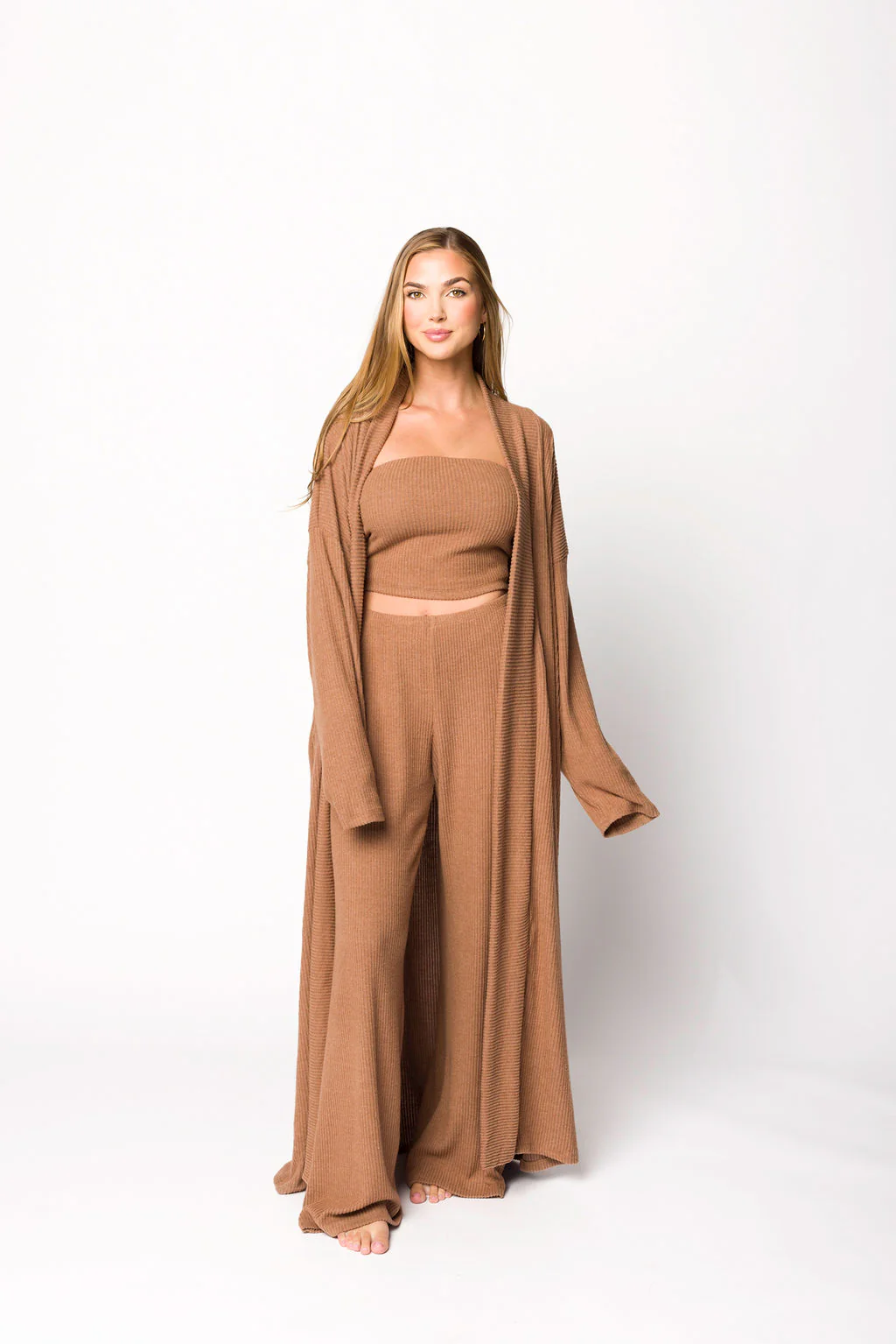 Yacht Club 3 Piece Tube Top Set in Sedona - Iieemm