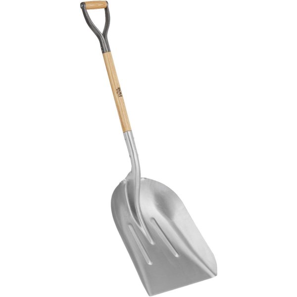 Do it Best 27 In. Wood D-Grip Handle #14 Aluminum Scoop Shovel - Iieemm