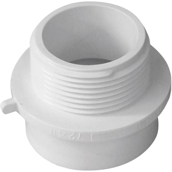 Charlotte Pipe 1-1/2 In. SPG x 1-1/4 In. MIP Schedule 40 DWV PVC Adapter - Iieemm