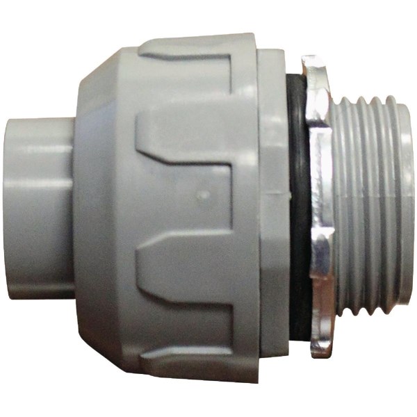 Sigma Engineered Solutions ProConnex 1/2 In. Straight Non-Metallic Liquid Tight Connector - Iieemm