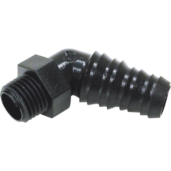 Dial 1/2 In. ID Barb x 1/4 In. MPT Water Distributor Adapter - Iieemm