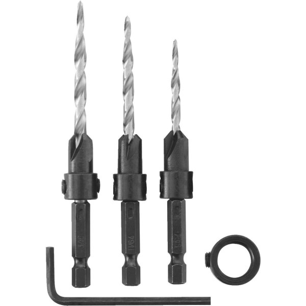 Irwin 4-Piece Wood Countersink Bit Set - Iieemm