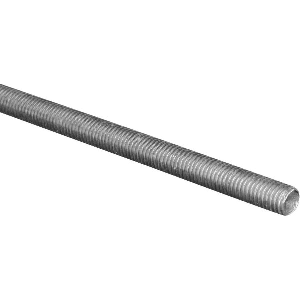 Hillman Steelworks 5/8 In. x 6 Ft. Steel Threaded Rod - Iieemm