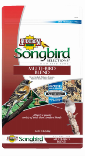 Audubon Park Songbird Selections 15 Lb. Multi-Bird Wild Bird Seed - Iieemm