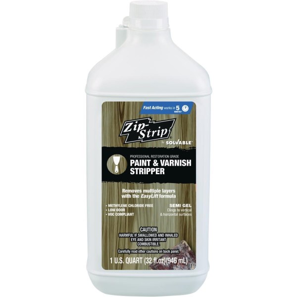 Zip-Strip 1 Qt. Paint & Varnish Stripper - Iieemm