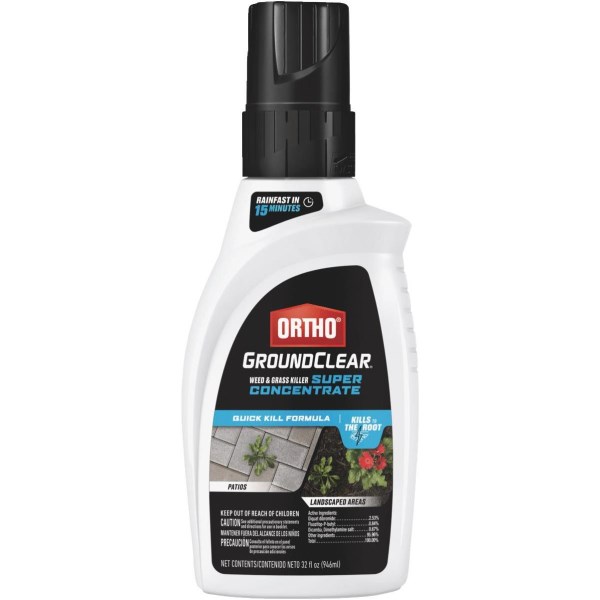 Ortho GroundClear 32 Oz. Super Concentrate Weed Killer - Iieemm