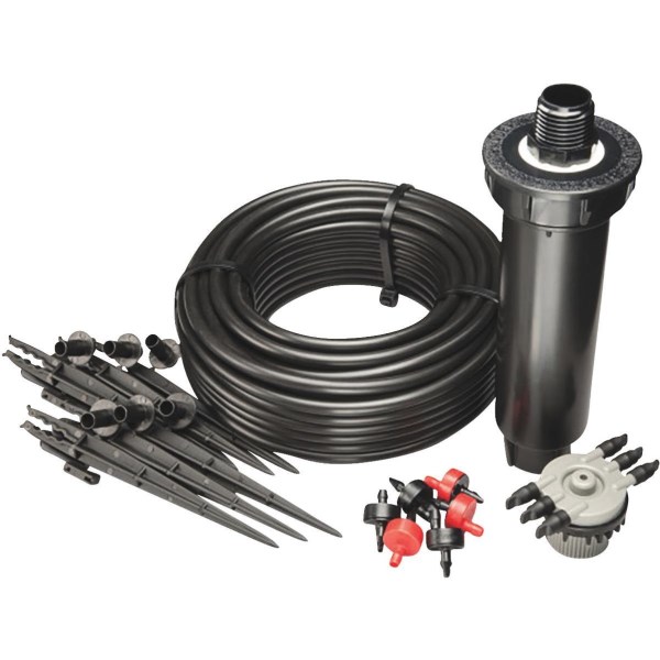 Rain Bird Pop-Up To 6-Spot Watering Emitters Drip Irrigation Conversion Kit (15-Piece) - Iieemm