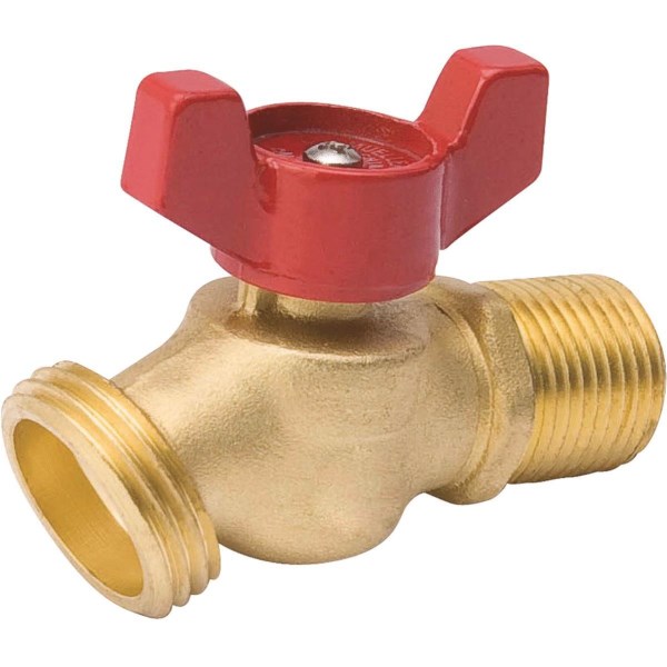 B & K ProLine Quartermaster Series 3/4 In. MIP X 3/4 Male Hose Thread No-Kink Hose Bibb - Iieemm