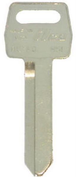 ILCO Ford Nickel Plated Automotive Key, H54 / 1184FD (10-Pack) - Iieemm