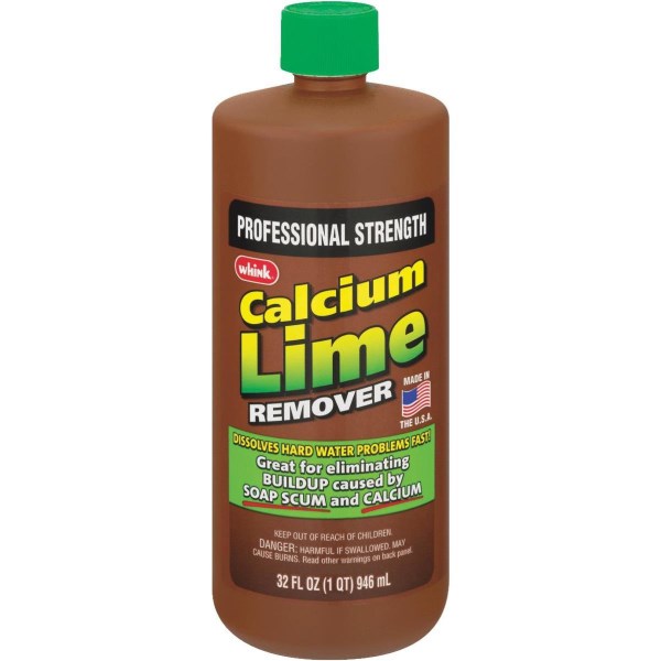 Whink 32 Oz. Professional Strength Calcium Lime Scale Remover - Iieemm