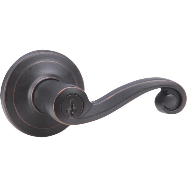 Kwikset Signature Series Venetian Bronze Lido Entry Door Lever - Iieemm
