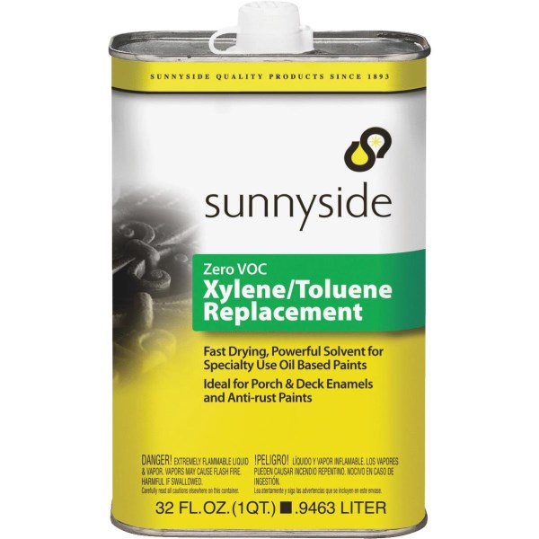 Sunnyside LVOC Xylol Solvent, Quart - Iieemm