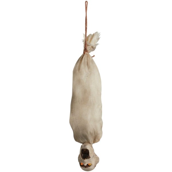 55 In. Hanging & Shaking Wrapped Victim Halloween Decoration - Iieemm