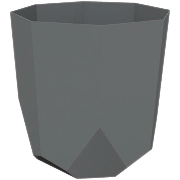 Bloem Tuxton 10 In. Plastic Charcoal Planter - Iieemm