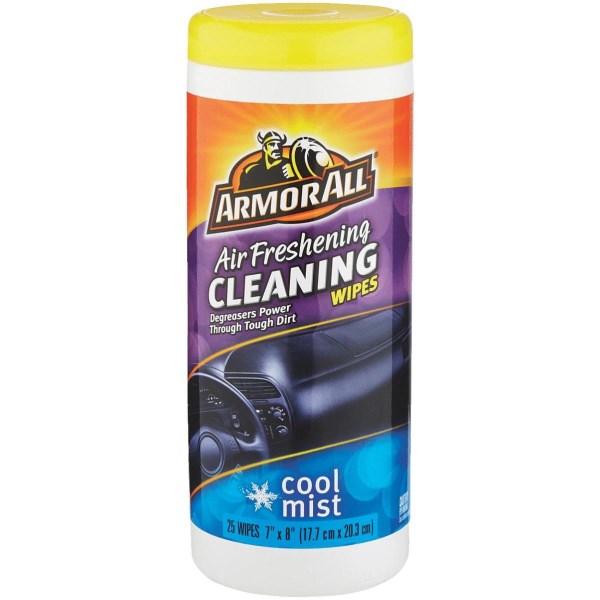 Armor All Cool Mist Scent Air Freshening Protectant Wipe (25- Count) - Iieemm