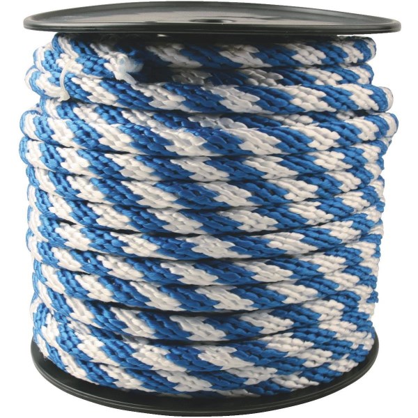 Do it Best 5/8 In. x 150 Ft. Blue & White Derby Polypropylene Rope - Iieemm