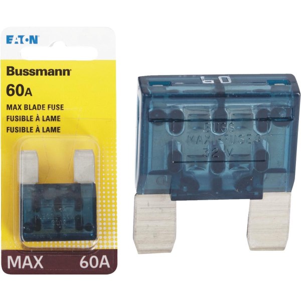 Bussmann 60-Amp 32-Volt MAX Blade Maxi Automotive Fuse - Iieemm
