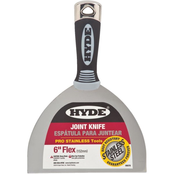 Hyde Pro Stainless 6 In. Flex Joint Knife - Iieemm