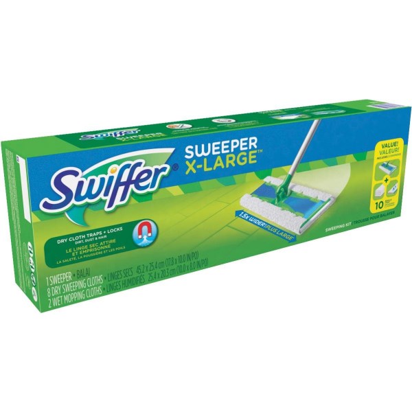 Swiffer Sweeper XL Dry & Wet Mop Starter Kit - Iieemm