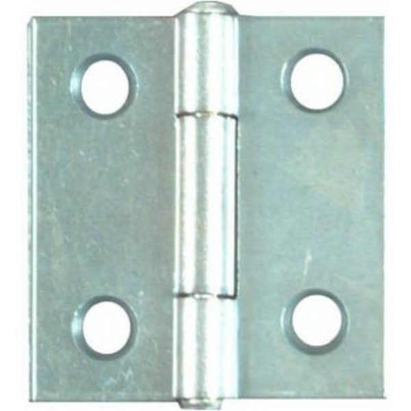 National 1-1/2 In. Zinc Tight-Pin Narrow Hinge (2-Pack) - Iieemm