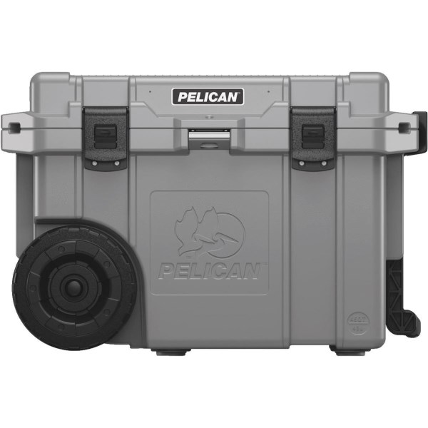 Pelican Elite 45 Qt. 2-Wheeled Cooler, Dark Gray - Iieemm
