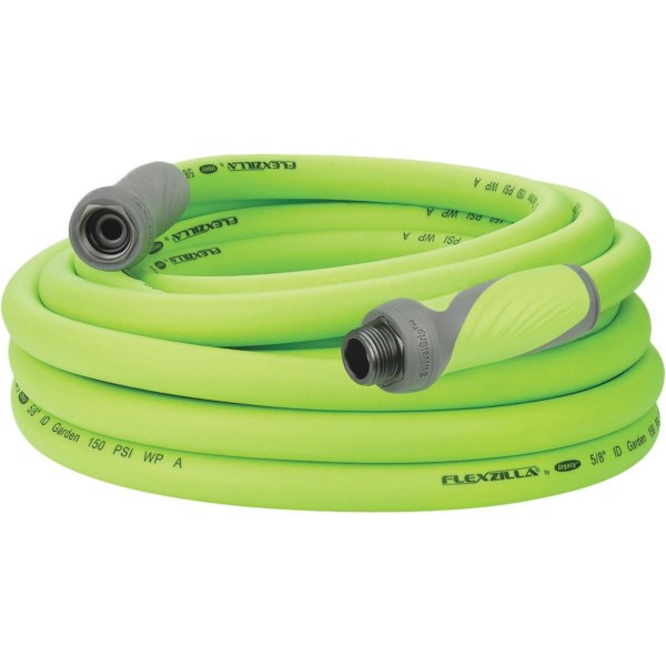 Flexzilla 5/8 In. Dia. x 25 Ft. L. Drinking Water Safe Garden Hose with SwivelGrip Connections - Iieemm