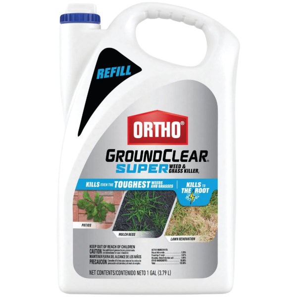 Ortho GroundClear Super 1 Gal. Ready To Use Refill Weed & Grass Killer - Iieemm