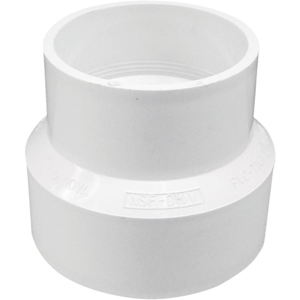 Charlotte Pipe 4 In. Schedule 30 DWV 600 Series PVC Coupling - Iieemm