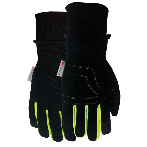 Midwest Gloves & Gear Max Performance Men’s XL Thinsulate Lined Work Glove with Snow Cuff - Iieemm