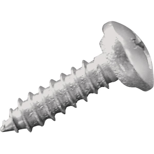 Screen Tight MINItrack 1 In. Stainless Steel Clip Screw (100-Pack) - Iieemm