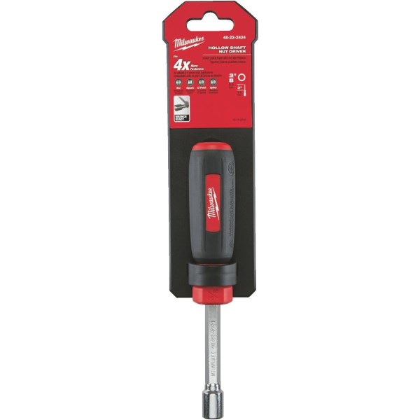 Milwaukee 3/8 In. Nut Driver with 3 In. Hollow Shank - Iieemm