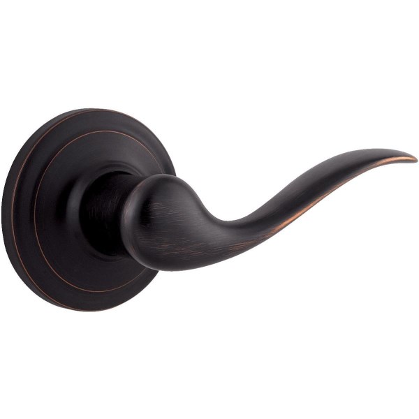 Weiser Venetian Bronze Left-Hand Toluca Dummy Door Lever - Iieemm
