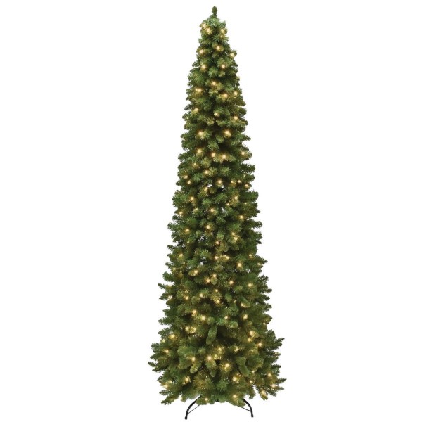 Concorde 9 Ft. Fir 500-Bulb Warm White LED Hinged Prelit Artificial Christmas Tree - Iieemm