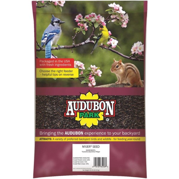 Audubon Park 40 Lb. Nyjer Wild Bird Seed - Iieemm
