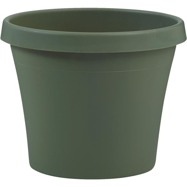 Bloem Terra Living Green 12.75 In. H. x 14 In. Dia. Polypropylene Planter - Iieemm