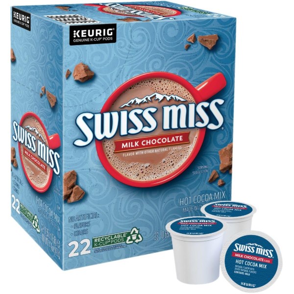 Keurig Swiss Miss Milk Chocolate Hot Cocoa K-Cup (22-Pack) - Iieemm
