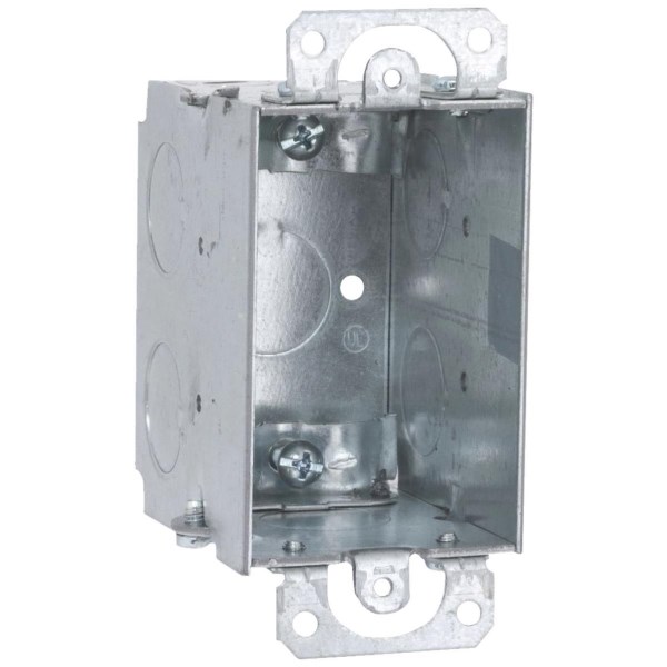 Raco 1-Gang Steel Welded Wall Box - Iieemm