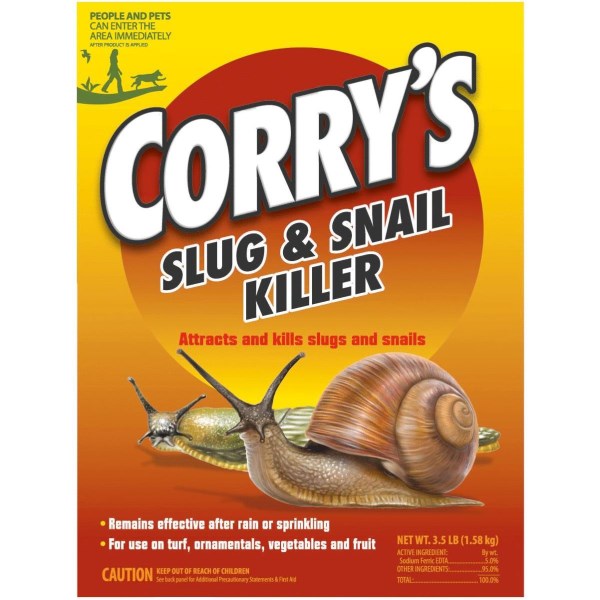 Corry’s 3-1/2 Lb. Ready To Use Granules Slug & Snail Killer - Iieemm