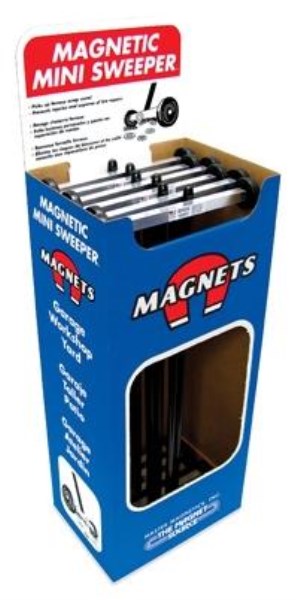 Master Magnetics Magnet Source 32 In. Mini Magnetic Floor Sweeper - Iieemm