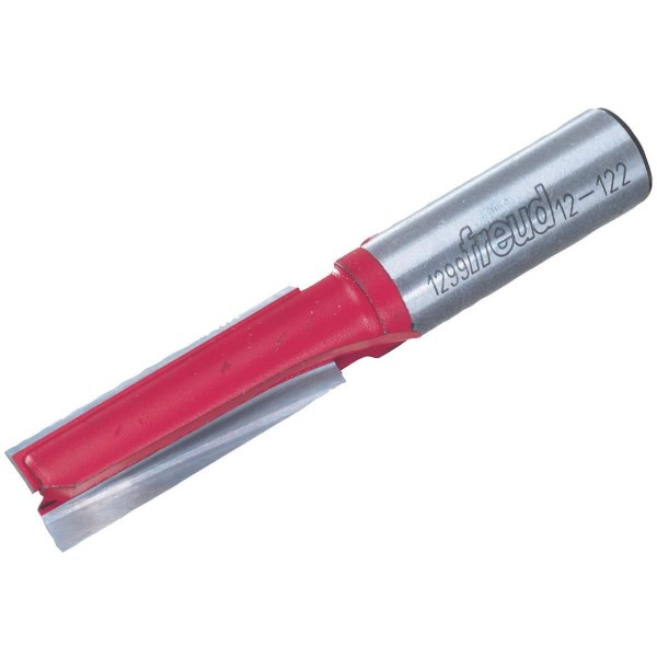 Freud Carbide Tip 1/2 In. Double Flute Straight Bit - Iieemm