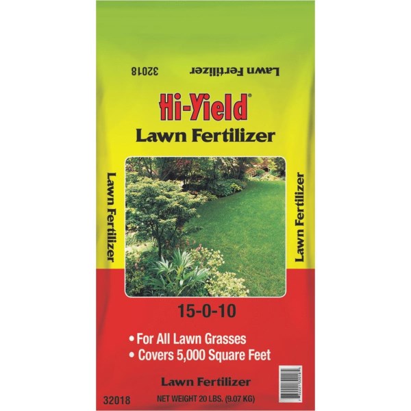 Hi-Yield 20 Lb. 5000 Sq. Ft. 15-0-10 Lawn Fertilizer - Iieemm