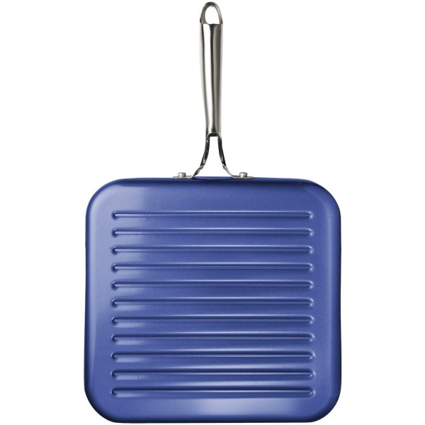 GraniteStone Diamond Blue 10.5 In. Non-Stick Grill Pan - Iieemm