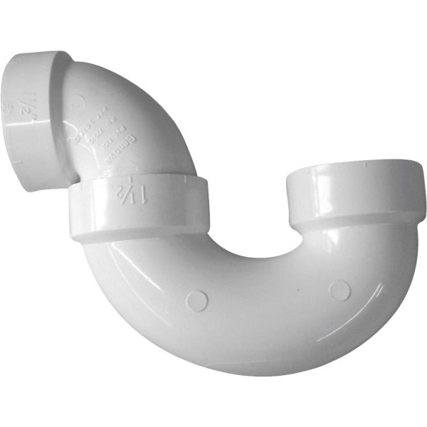 Charlotte Pipe 3 In. White PVC P-Trap - Iieemm