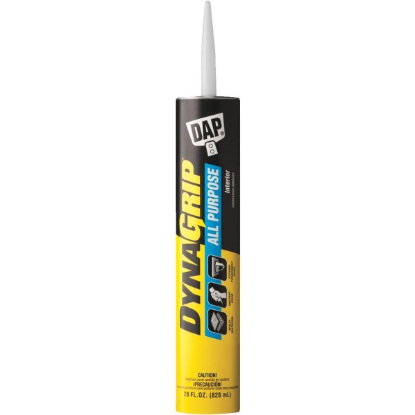 DAP DYNAGRIP 28 Oz. All Purpose Construction Adhesive - Iieemm